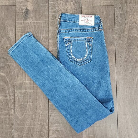 True Religion Skinny Jeans Size 29 Denim - Picture 1 of 10